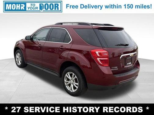 Siren Red Tintcoat 2017 Chevrolet Equinox LT