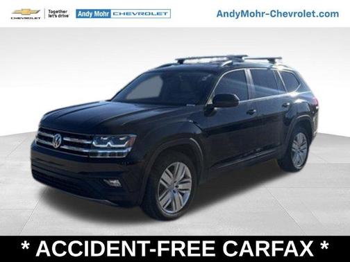 Deep Black Pearl Effect 2019 Volkswagen Atlas 3.6L SE w/Technology