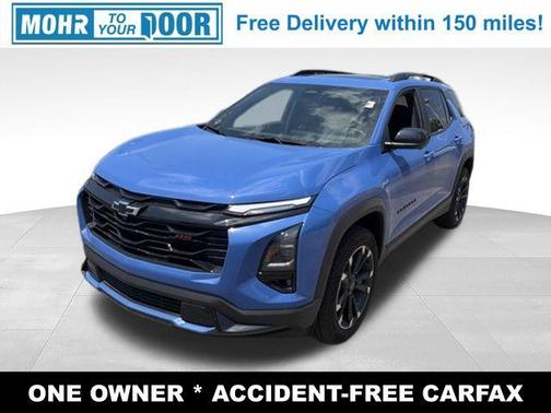 Blue Metallic 2025 Chevrolet Equinox RS