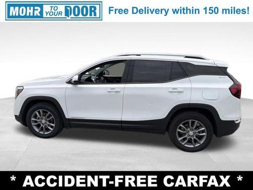 Summit White 2024 GMC Terrain SLT