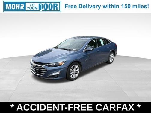 Lakeshore Blue Metallic 2024 Chevrolet Malibu LT