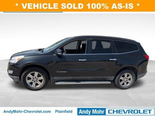 Black Granite Metallic 2009 Chevrolet Traverse LT