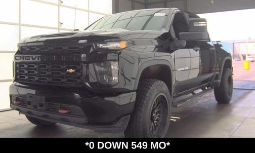 Black 2022 Chevrolet Silverado 2500 Custom
