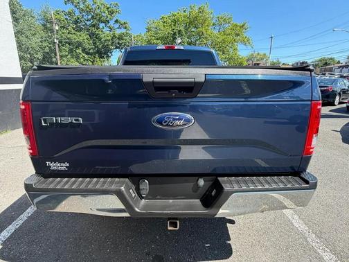 Blue 2015 Ford F-150 Lariat