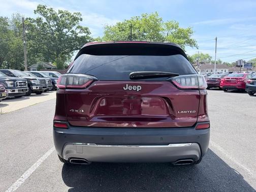 Velvet Red Pearlcoat 2019 Jeep Cherokee Limited