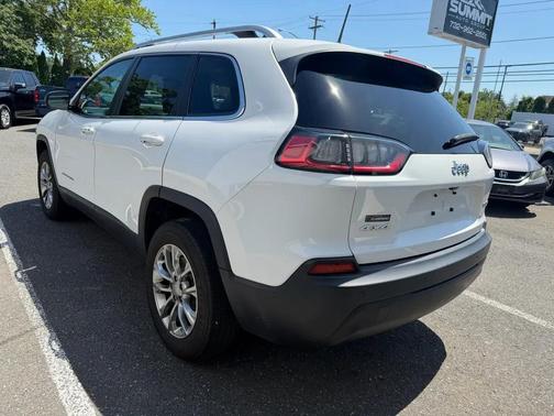 Bright White Clearcoat 2021 Jeep Cherokee Latitude Plus