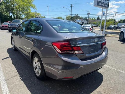 Gray 2014 Honda Civic LX