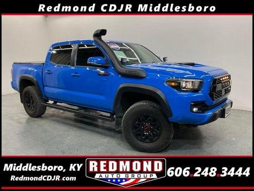 Blue 2019 Toyota Tacoma TRD Pro