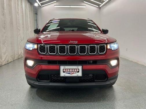 Red 2025 Jeep Compass Latitude