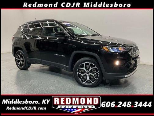 Diamond Black 2025 Jeep Compass Limited