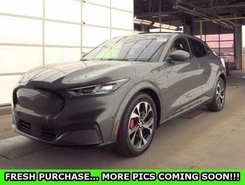Gray Metallic 2021 Ford Mustang Mach-E Premium