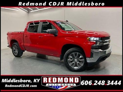 Red 2021 Chevrolet Silverado 1500 LT