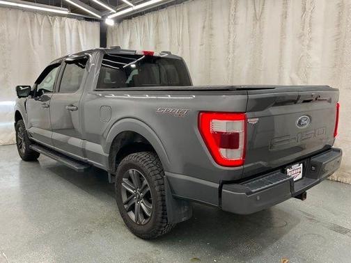 Gray 2022 Ford F-150 Lariat