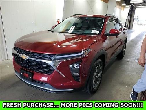 Crimson Metallic 2025 Chevrolet Trax LT