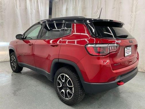 Red 2025 Jeep Compass Trailhawk