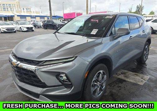 Sterling Gray Metallic 2025 Chevrolet Blazer LT