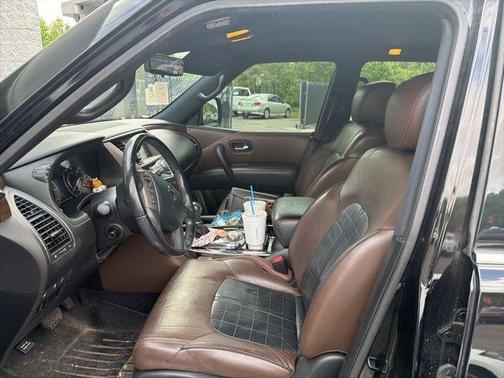 Black 2018 Nissan Armada Platinum