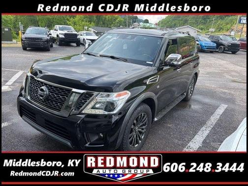 Black 2018 Nissan Armada Platinum