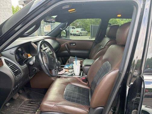 Black 2018 Nissan Armada Platinum