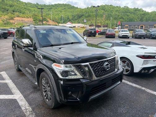 Black 2018 Nissan Armada Platinum