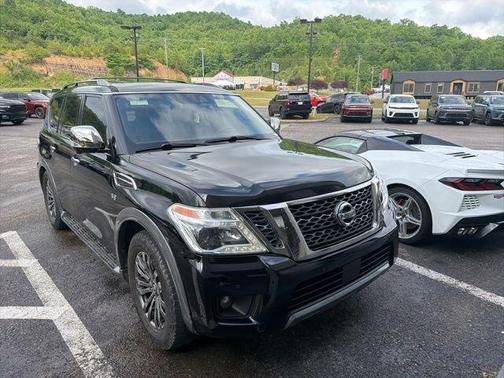 Black 2018 Nissan Armada Platinum