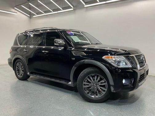 Black 2018 Nissan Armada Platinum