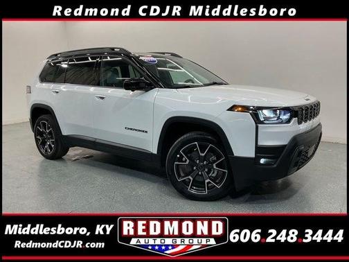 Bright White Clearcoat 2026 Jeep Cherokee Overland