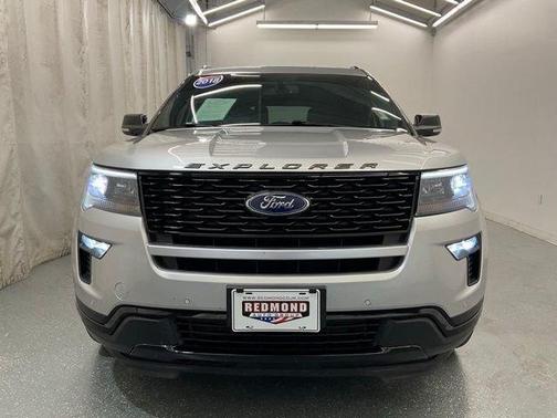 Ingot Silver 2018 Ford Explorer sport