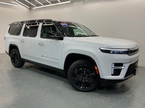 Bright White Clearcoat 2026 Jeep Grand Wagoneer L Summit