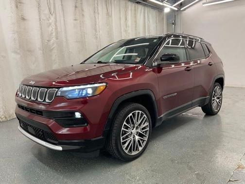 Velvet Red Pearlcoat 2022 Jeep Compass Limited