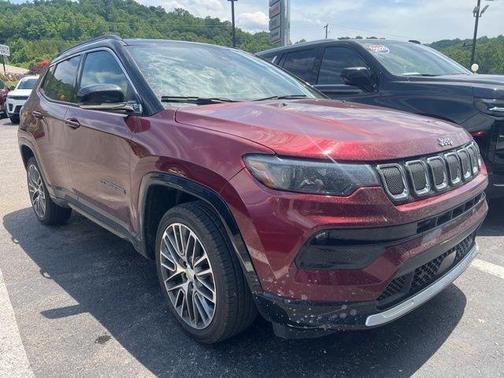 Velvet Red Pearlcoat 2022 Jeep Compass Limited