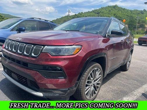 Velvet Red Pearlcoat 2022 Jeep Compass Limited