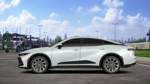 White 2026 Toyota Crown Limited