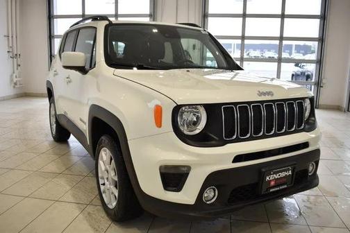 Alpine White Clearcoat 2021 Jeep Renegade Latitude