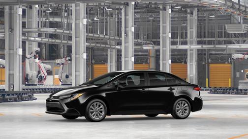 Black 2026 Toyota Corolla LE
