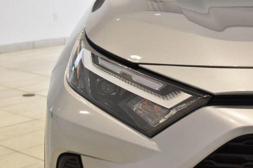 Silver Sky Metallic 2025 Toyota RAV4 Hybrid LE