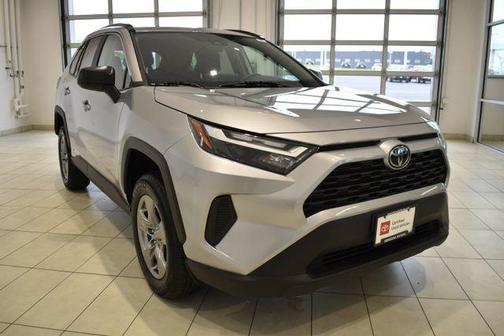 Silver Sky Metallic 2025 Toyota RAV4 Hybrid LE