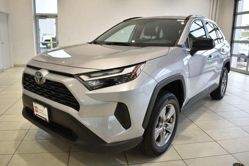 Silver Sky Metallic 2025 Toyota RAV4 Hybrid LE