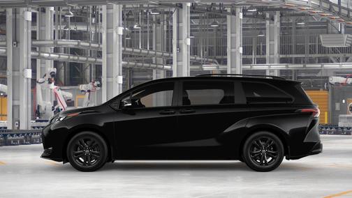 Black 2026 Toyota Sienna XSE 7 Passenger