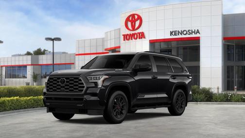 Midnight Black Metallic 2026 Toyota Sequoia Platinum