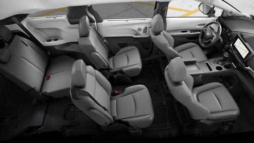 Black 2026 Toyota Sienna XLE
