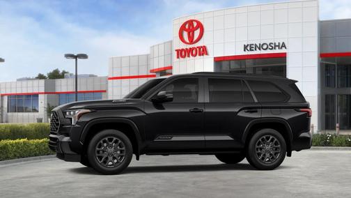 Midnight Black Metallic 2026 Toyota Sequoia Platinum
