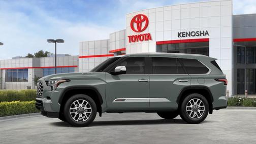 Gray 2026 Toyota Sequoia 1794 Edition