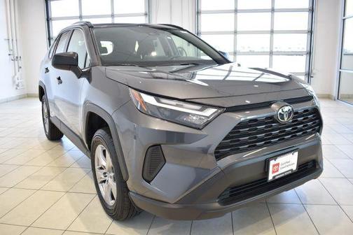Magnetic Gray Metallic 2025 Toyota RAV4 Hybrid LE