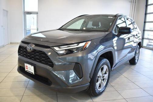 Magnetic Gray Metallic 2025 Toyota RAV4 Hybrid LE