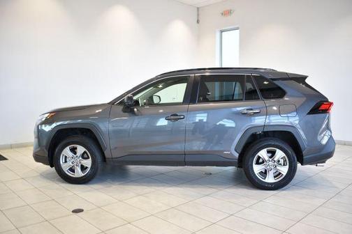 Magnetic Gray Metallic 2025 Toyota RAV4 Hybrid LE