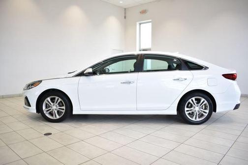 Quartz White Pearl 2019 Hyundai SONATA SEL