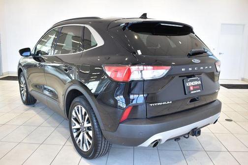 Agate Black Metallic 2020 Ford Escape Titanium