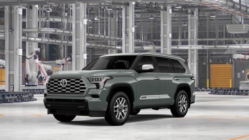 Gray 2026 Toyota Sequoia 1794 Edition