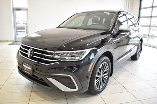 Deep Black Pearl 2024 Volkswagen Tiguan 2.0T Wolfsburg Edition